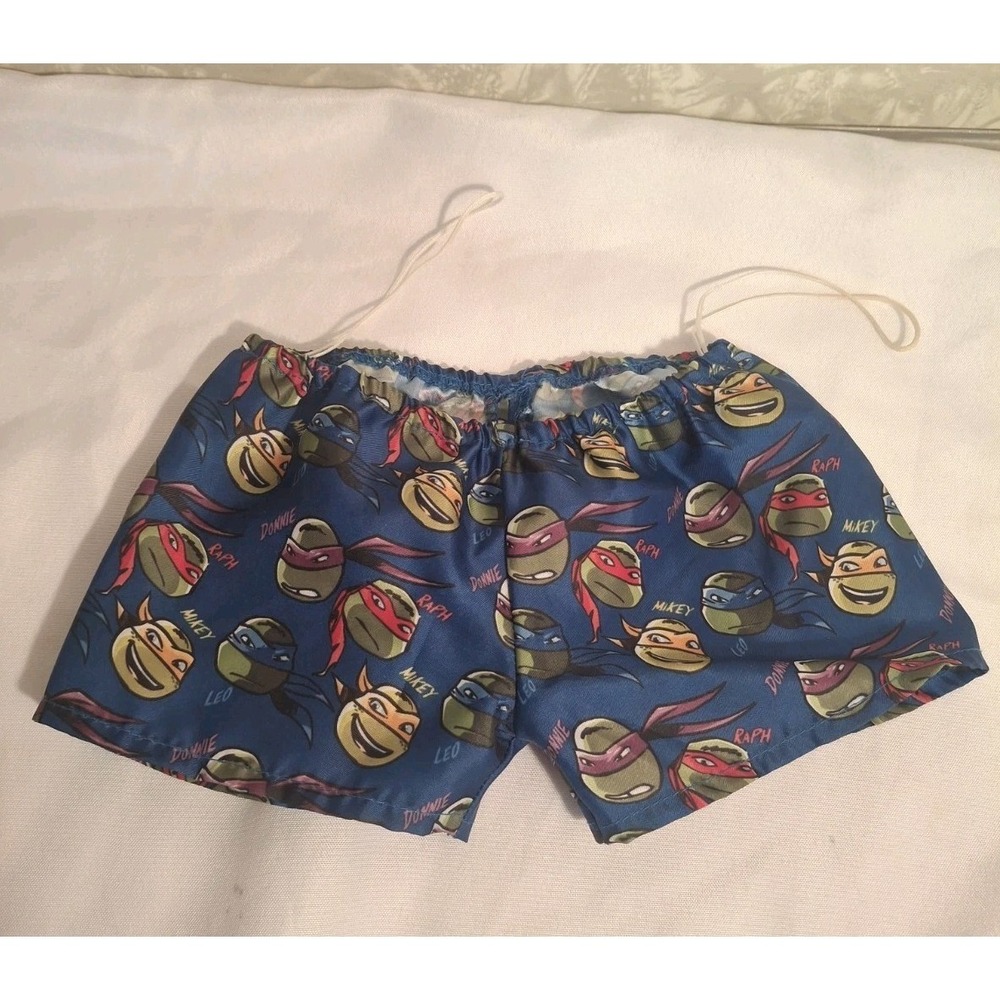 Build A Bear BAB Teenage Mutant Ninja Turtles TMNT Pajama Shorts Replacement